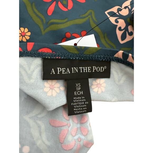 A Pea in the Pod Floral Tankini Swimsuit Set XS | Retro Boho Maternity Swimwear - Picture 6 of 6